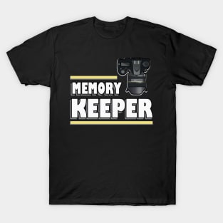 Memory Keeper Reflex Camera Photographer T-Shirt